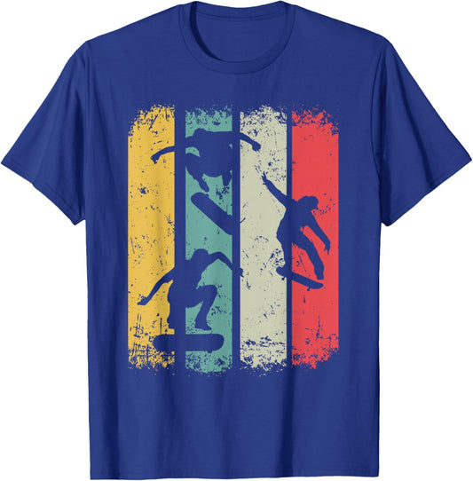 Skateboard Skater Boys Skateboarders Kids - Skateboarding T-Shirt - T-Shirt | Royal