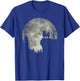 Chihuahua dog And Moon Halloween Men Women Kids T-Shirt - T-Shirt | Royal