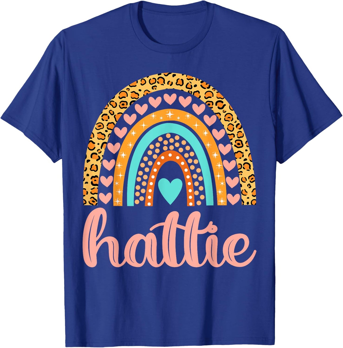 Hattie Hattie Name Birthday Shirt Gift T-Shirt - T-Shirt | Royal