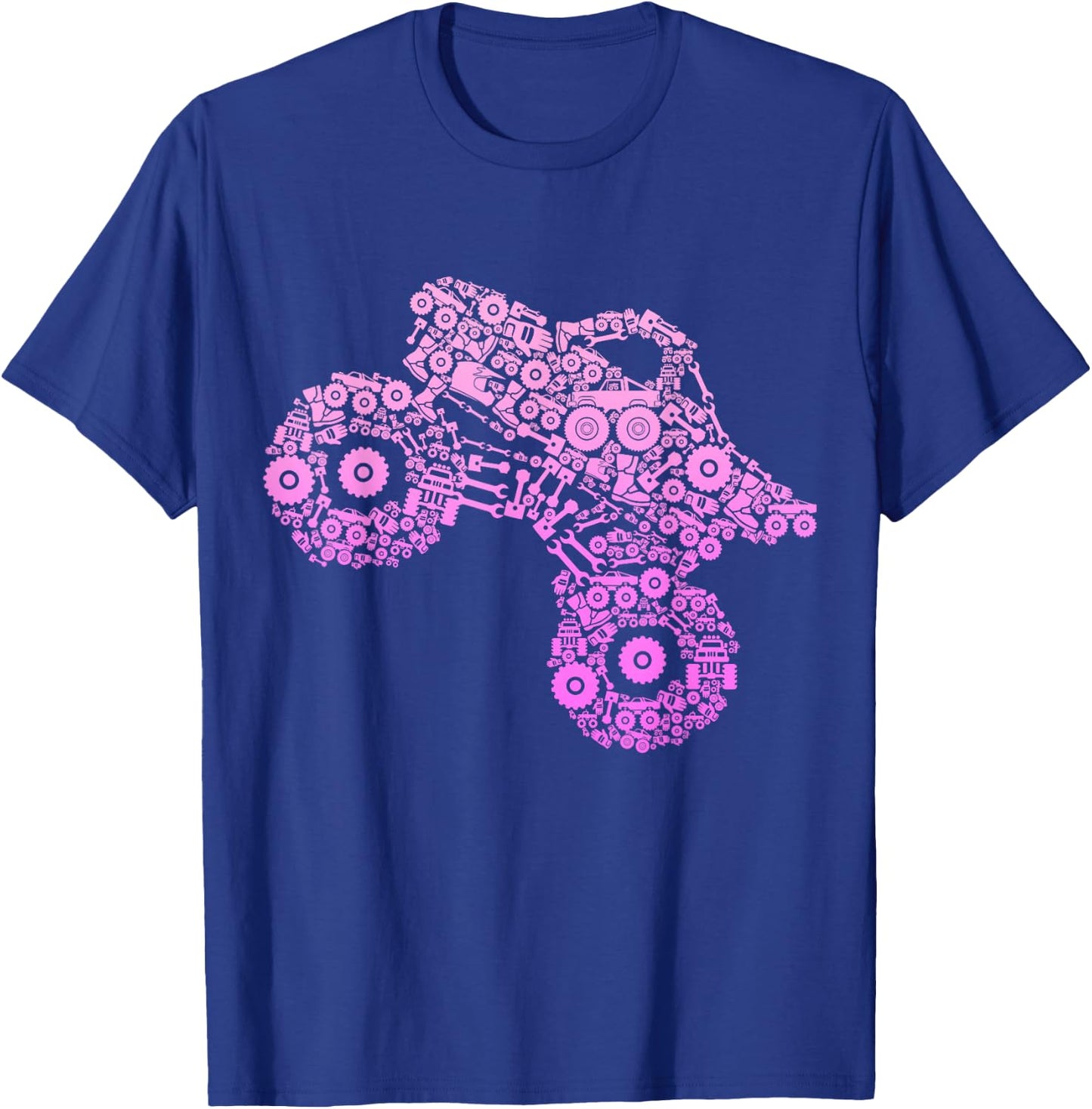 Monster Truck Girls Women T-Shirt - T-Shirt | Royal