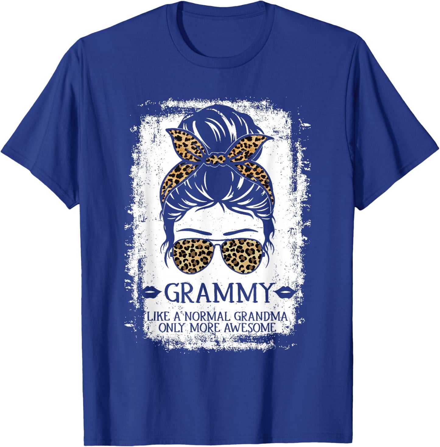 Grammy Like A Normal Grandma Only More Awesome Women Grandma T-Shirt - T-Shirt | Royal