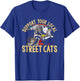 Support Local Street Cats! Raccon, Skunk T-Shirt - T-Shirt | Royal