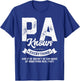 Pa Knows Everything Shirt 60th Gift Funny Father's Day T-Shirt - T-Shirt | Royal
