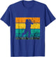 Paintball Player Retro Vintage Sunset Paintball Play T-Shirt - T-Shirt | Royal