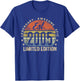 Est 2005 Limited Edition 20th Birthday Gifts 20 Year Old T-Shirt - T-Shirt | Royal