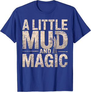 Drywaller I Mud And Magic I Drywall Finisher T-Shirt - T-Shirt | Royal