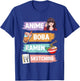 Anime Boba Ramen Sketching Otaku Kawaii Anime Girl Women T-Shirt - T-Shirt | Royal