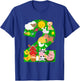 Farm Animals 2 Two Year Old Kids 2nd Birthday Party Farmer T-Shirt - T-Shirt | Royal