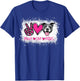 Peace Love Pitties Pitbull Lover Pet Owner Fur Mama Dog Mom Women T-Shirt - T-Shirt | Royal