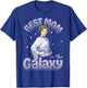 Star Wars Mother's Day Best Mom In The Galaxy Princess Leia T-Shirt - T-Shirt | Royal