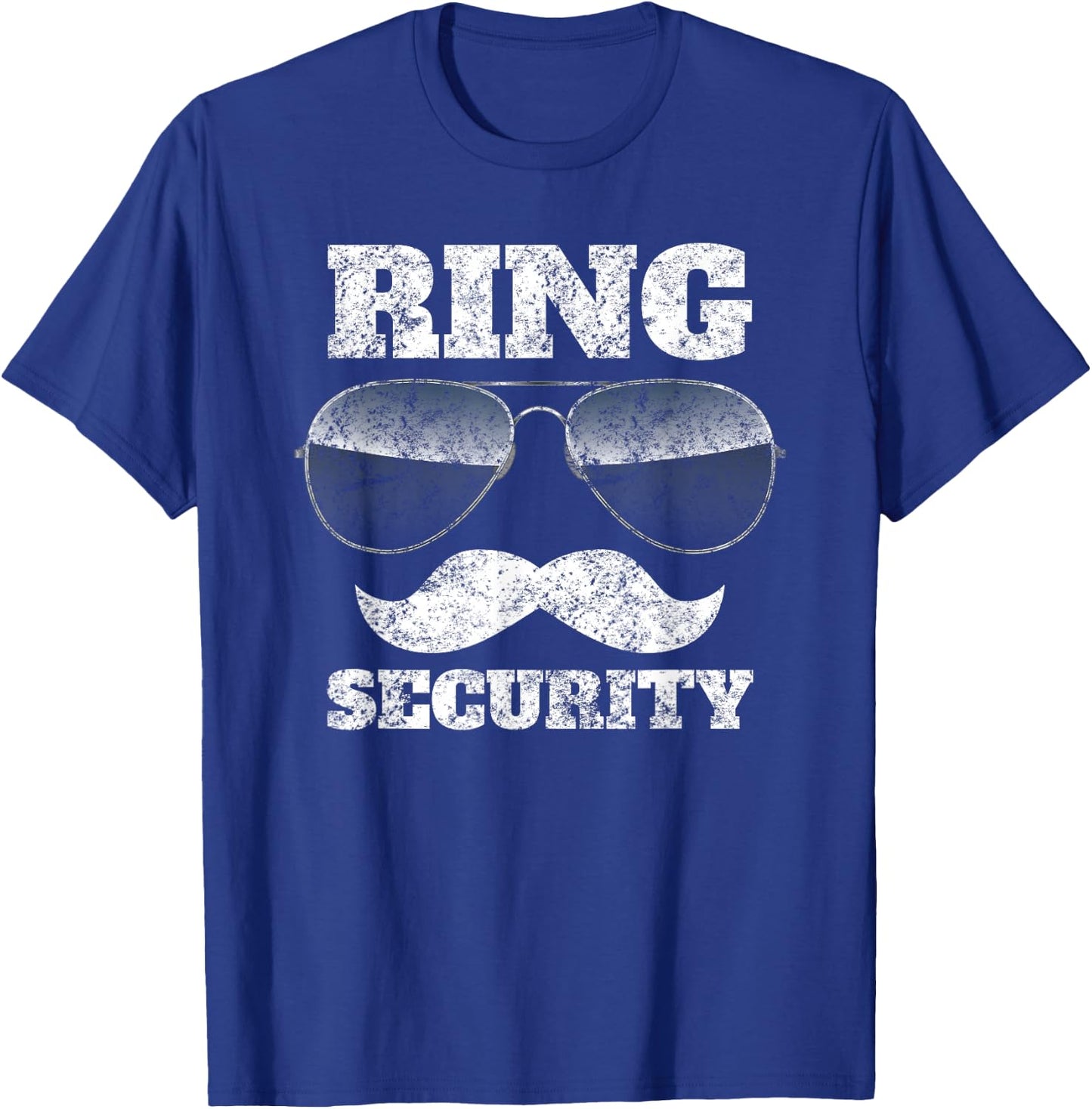 Vintage Ring Security Funny Wedding Party Ring Bearer Shirt T-Shirt - T-Shirt | Royal