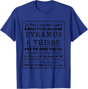 Midsummer Night's Dream Pyramus and Thisbe T-Shirt - T-Shirt | Royal