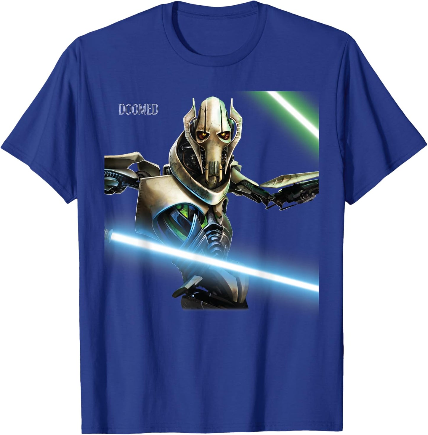 Star Wars Revenge of the Sith General Grievous Lightsabers T-Shirt - T-Shirt | Royal
