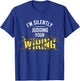 I'm Silently Judging Your Wiring Electrician Humor Tech T-Shirt - T-Shirt | Royal