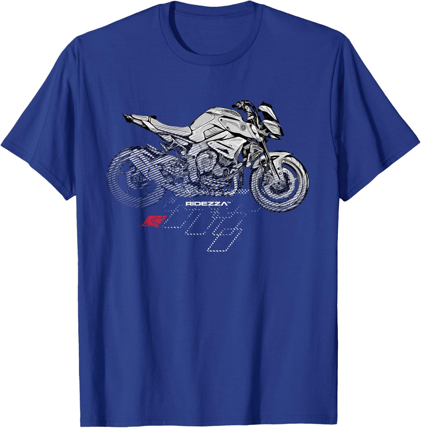 Ridezza SuperGP FZ10 MT10 Motorcyclist T-Shirt - T-Shirt | Royal
