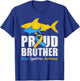 Proud Brother Down Syndrome Awareness Shirts, Shark Sister T-Shirt - T-Shirt | Royal