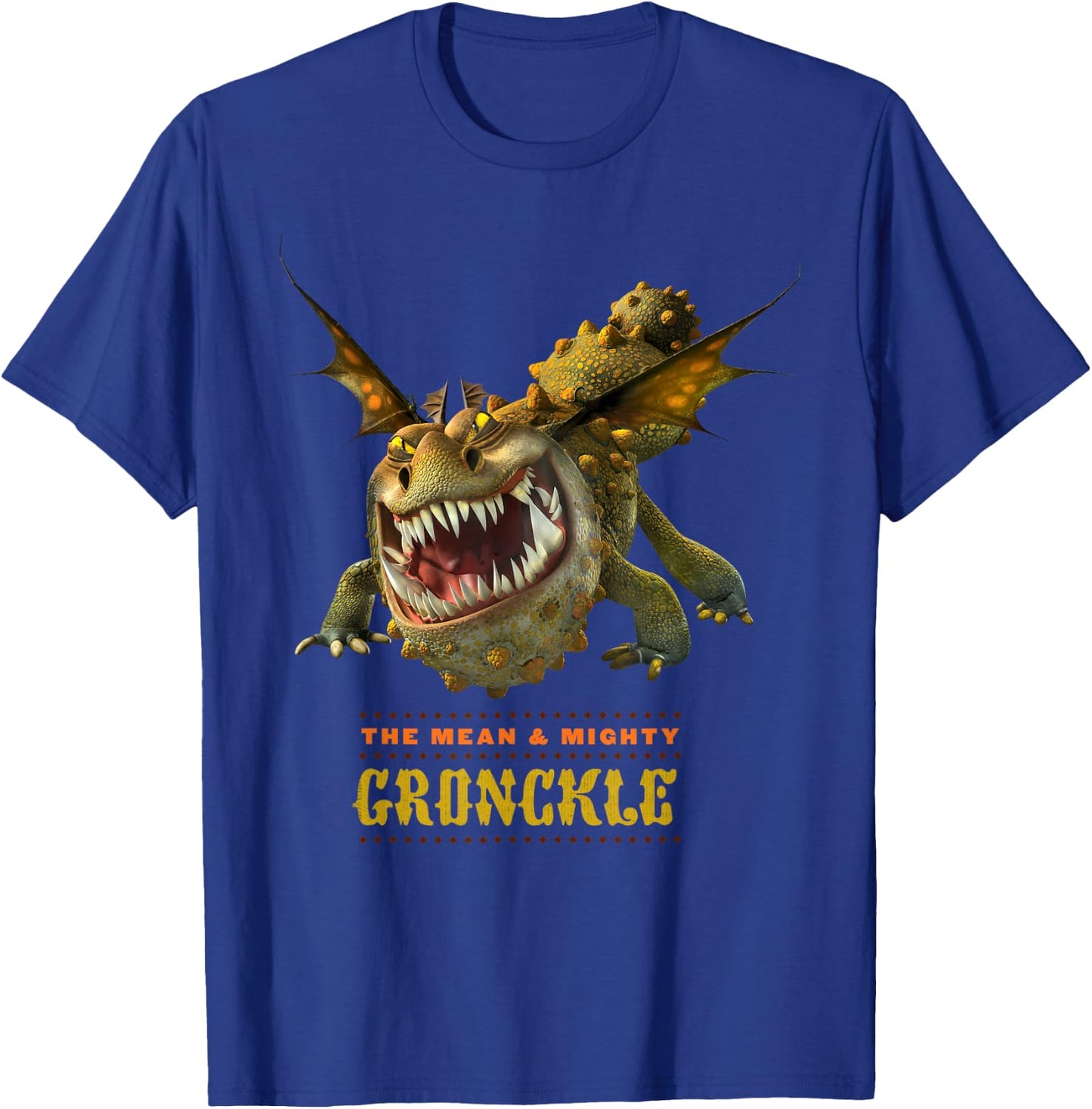 DreamWorks' Dragons: The Mean and Mighty Gronckle T-Shirt - T-Shirt | Royal