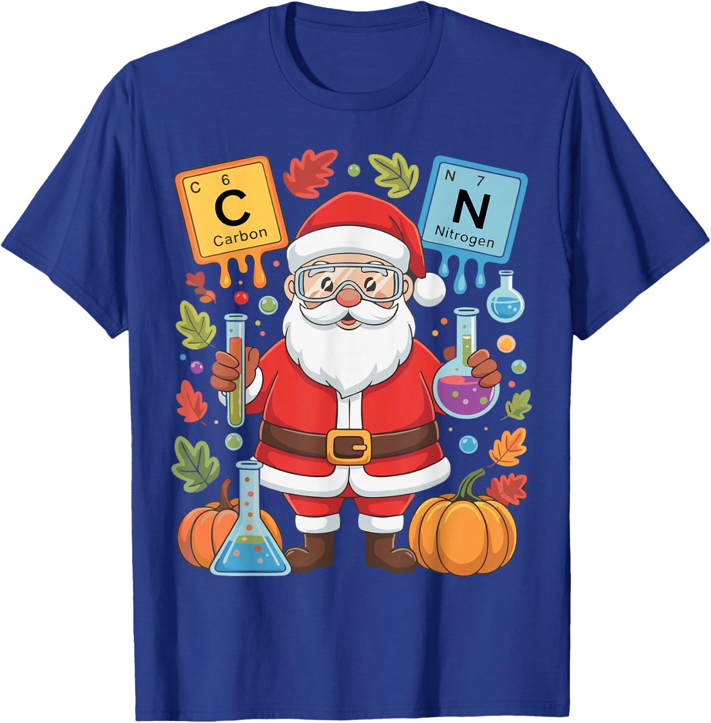 67 Chemistry Science Teacher Periodic Table T-Shirt - T-Shirt | Royal