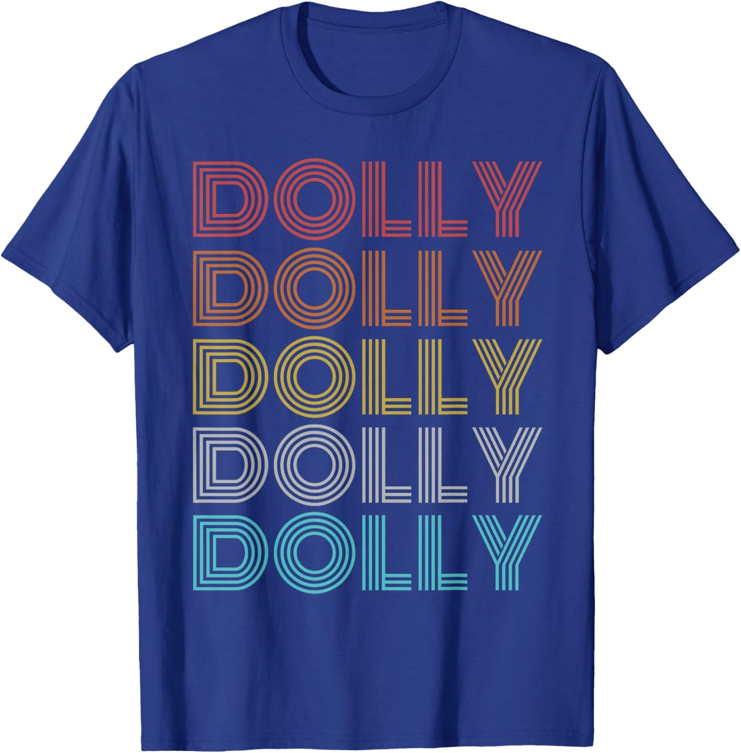 Retro Vintage Dolly T-Shirt - T-Shirt | Royal