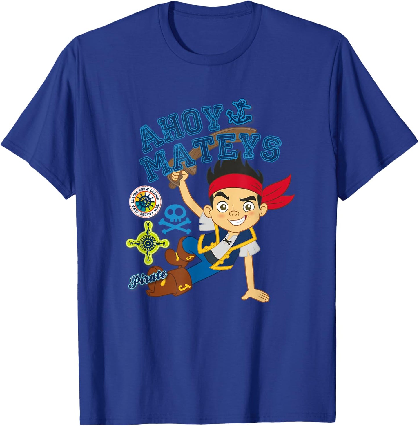 Disney Jake and the Never Land Pirates Ahoy Mateys T-Shirt - T-Shirt | Royal