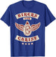 Bikers for Christ Christian Motorcycle Patch Faith T-Shirt - T-Shirt | Royal