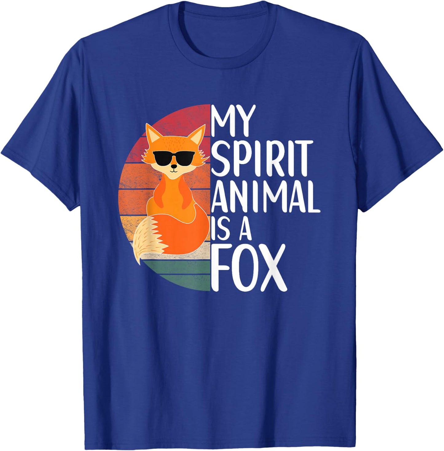 My Spirit Animal Is A Fox For Fox Lovers Women Toddler T-Shirt - T-Shirt | Royal