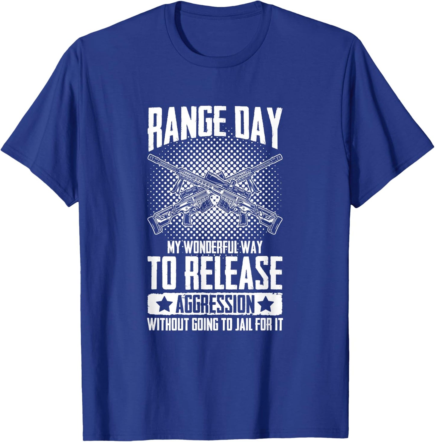 Range Day Sniper Shooter Long Range Shooting T-Shirt - T-Shirt | Royal