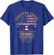 American Grown Navajo Roots Tree Flag Family Heritage T-Shirt - T-Shirt | Royal