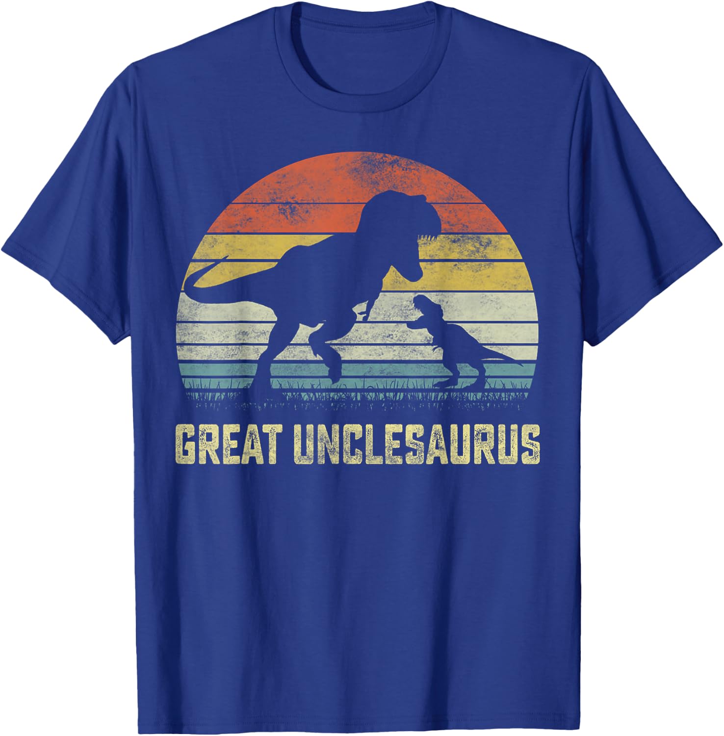 Great unclesaurus T Rex Dinosaur Great uncle Saurus Family T-Shirt - T-Shirt | Royal