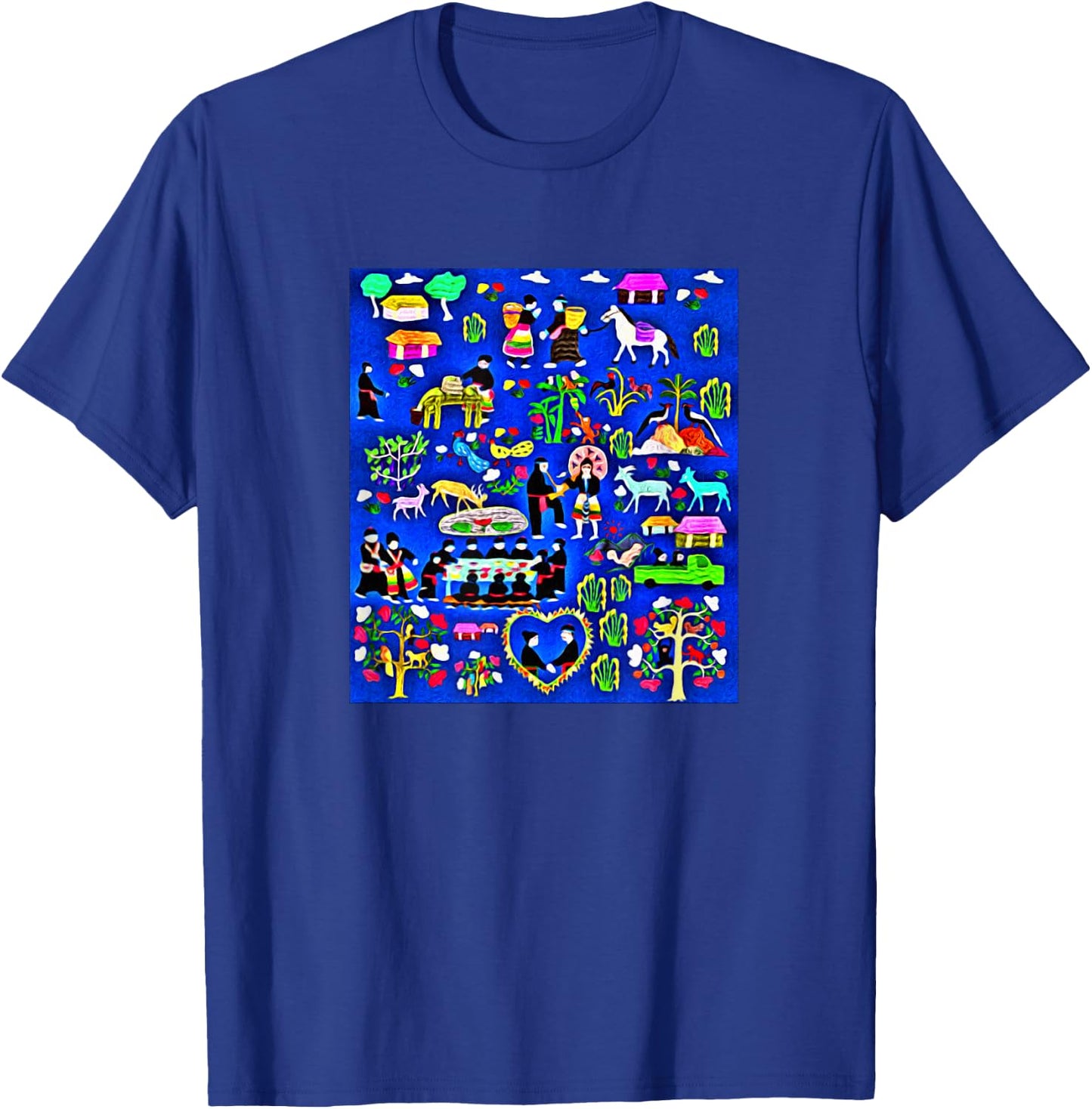 Hmong Love Story Spirit Lock T-Shirt - T-Shirt | Royal