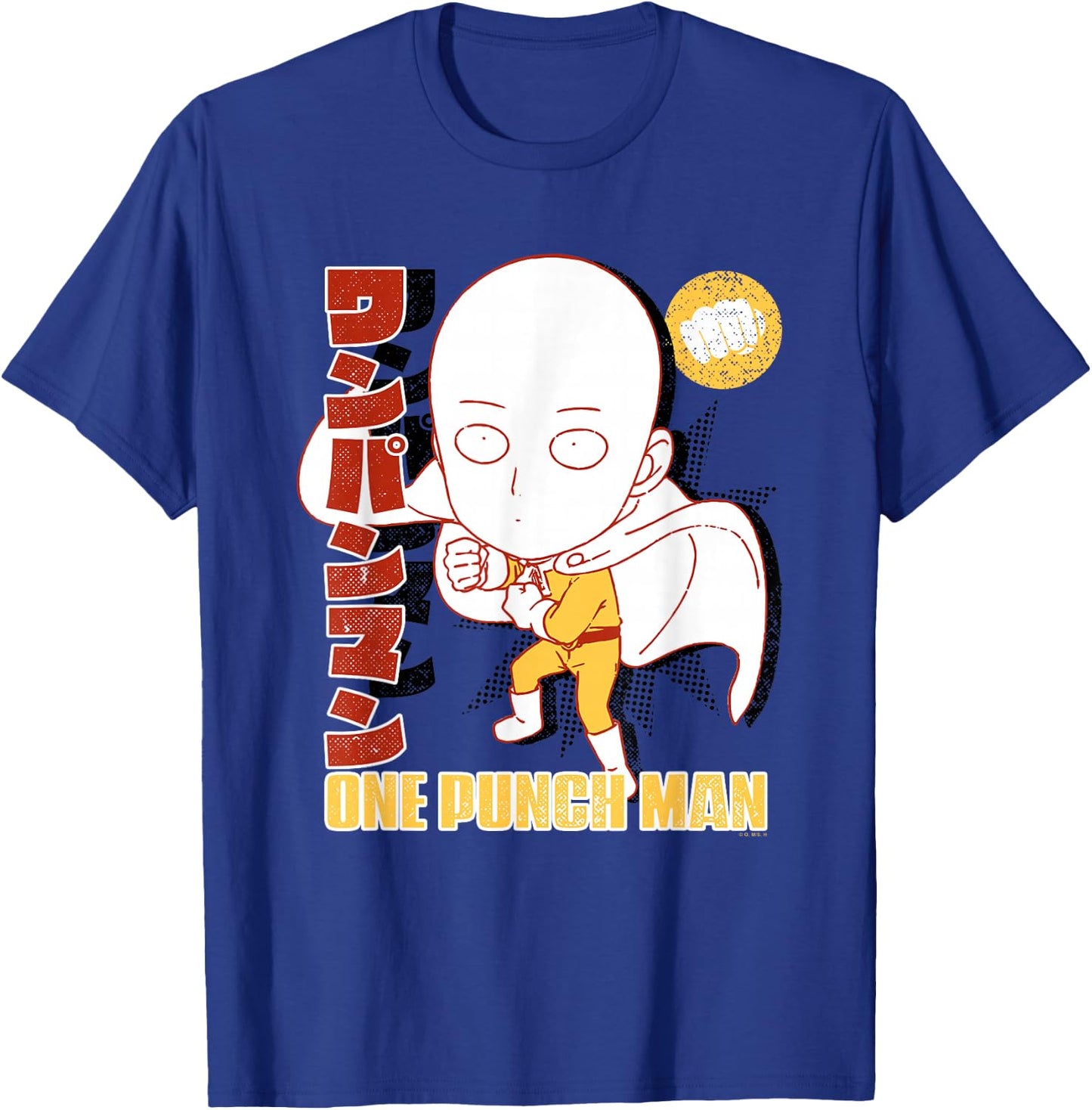 One Punch Man Comic Edit T-Shirt - T-Shirt | Royal