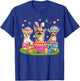 Three Bunny Chihuahua Inside Easter Egg Happy Easter T-Shirt - T-Shirt | Royal