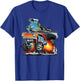Funny Classic Hotrod Fifties Drag Racing Muscle Car Cartoon T-Shirt - T-Shirt | Royal