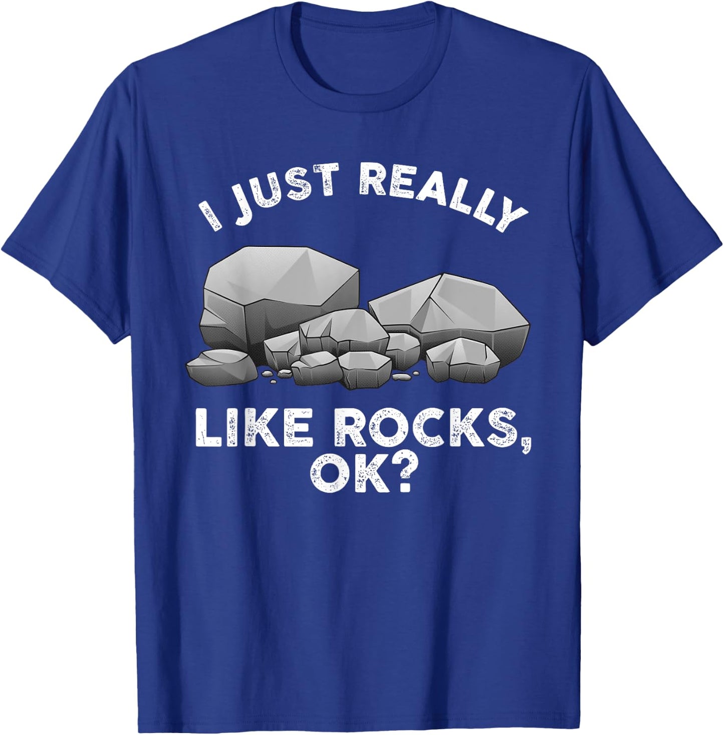 Cool Geology Design Women Geologist Rock Collector T-Shirt - T-Shirt | Royal