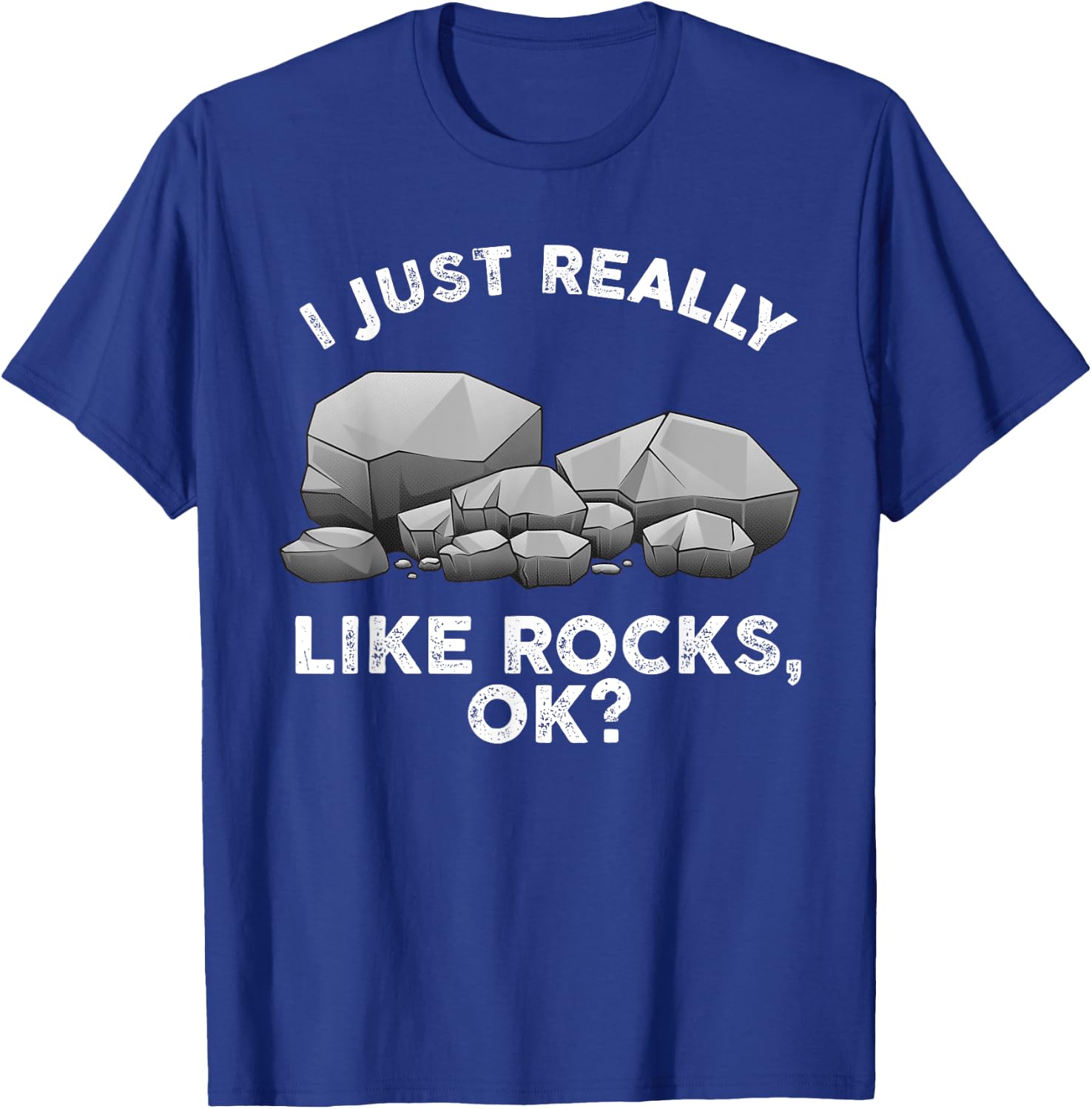 Cool Geology Design Women Geologist Rock Collector T-Shirt - T-Shirt | Royal