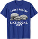 Cool Geology Design Women Geologist Rock Collector T-Shirt - T-Shirt | Royal