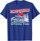 Vintage Kings Canyon National Park 80s California Retro T-Shirt - T-Shirt | Royal