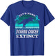 Lets Make Ovarian Cancer Extinct Dinosaur Teal Awareness T-Shirt - T-Shirt | Royal