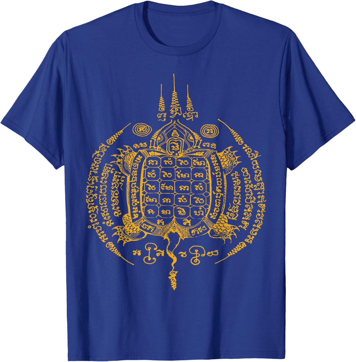 Sawadee Thai Traditional Sak Yant Thai Twin Tigers Muay Thai T-Shirt - T-Shirt | Royal