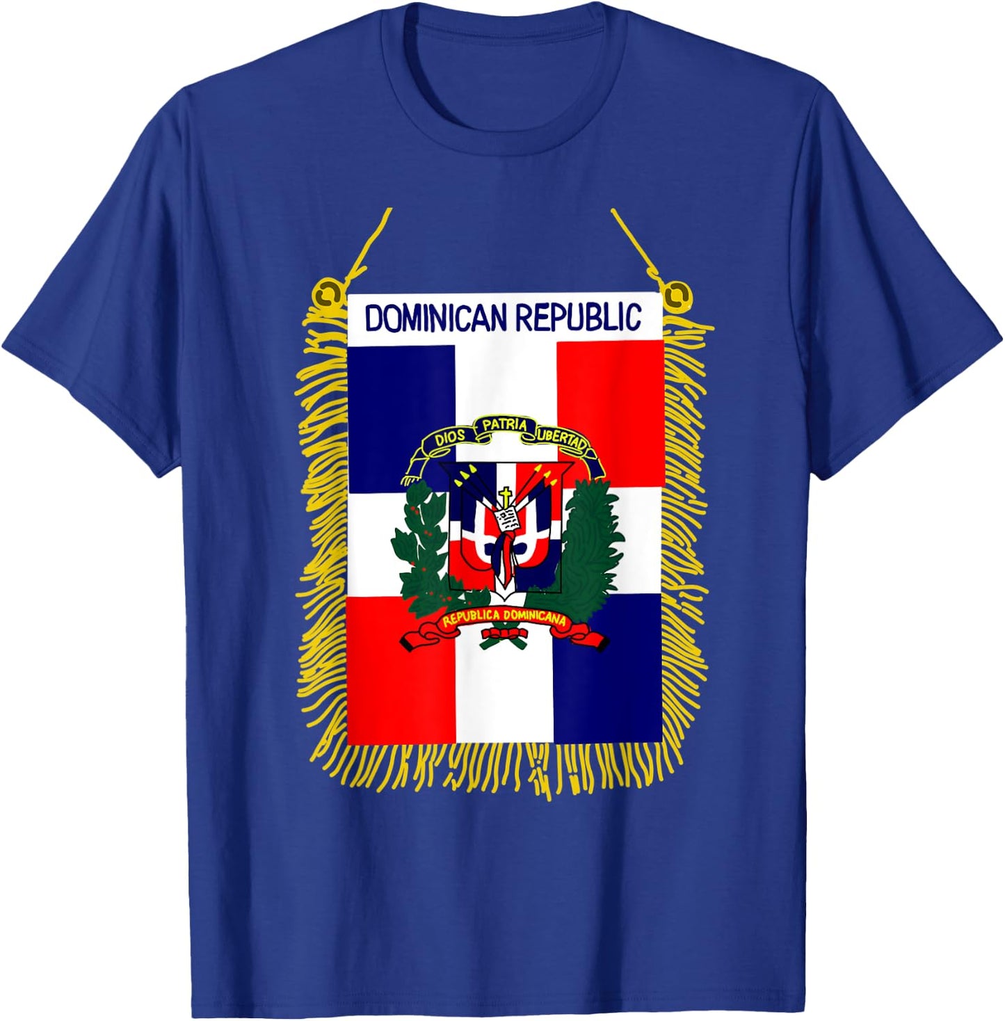 Dominican republic shirt Flag Santo Domingo heritage T-Shirt - T-Shirt | Royal