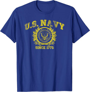 U.S. Navy Since 1775 T-Shirt - T-Shirt | Royal