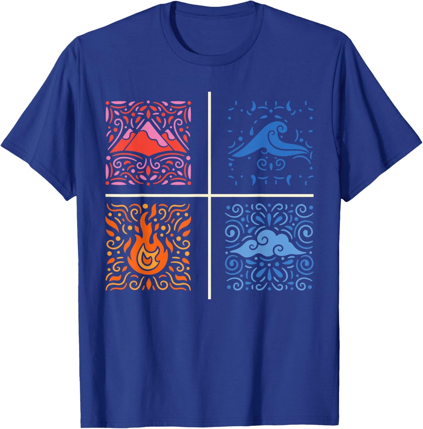 Four Elements T-Shirt - T-Shirt | Royal
