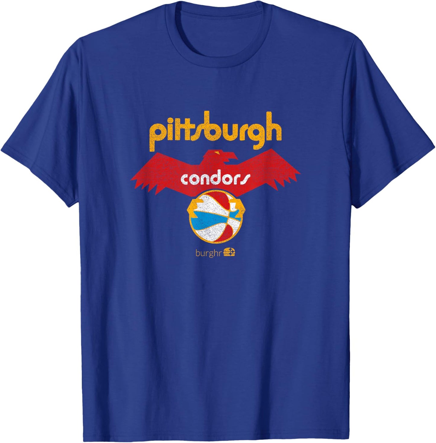Pittsburgh Condors T-Shirt - T-Shirt | Royal