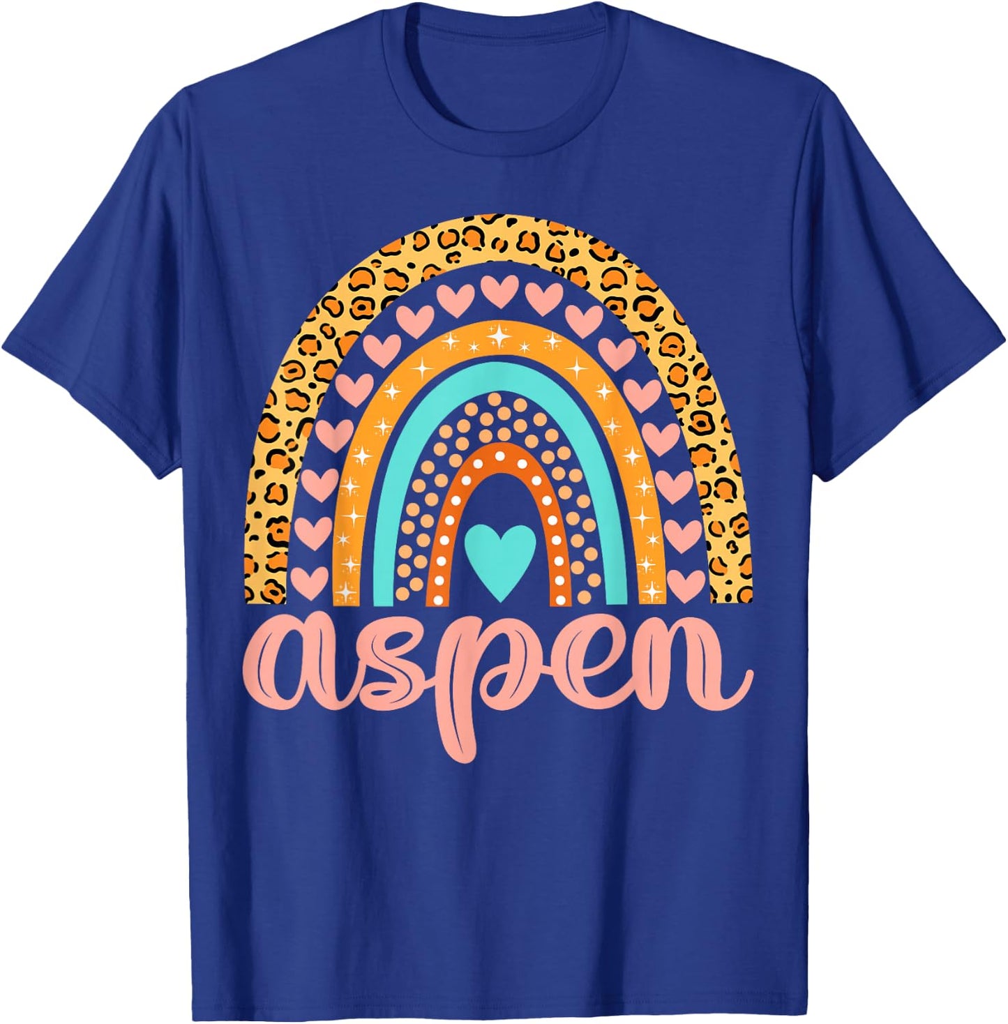 Aspen Name Shirts & Gifts Aspen Birthday Shirt Gift T-Shirt - T-Shirt | Royal