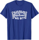 Shave and haircut, two bits - Barber T-Shirt - T-Shirt | Royal