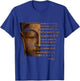 Buddha Quote Peace Love Joy The Buddha T-Shirt - T-Shirt | Royal