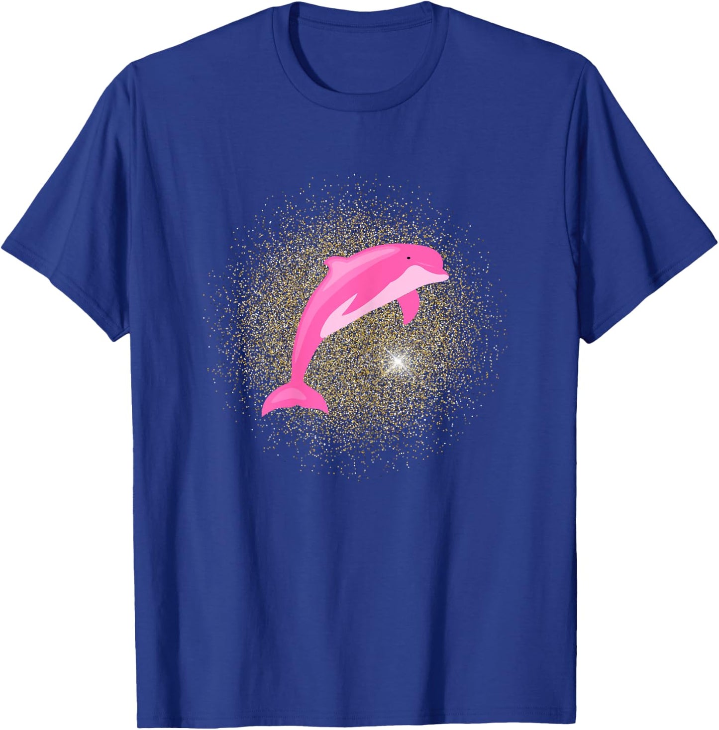 Dolphin Shirt Pink Lover Gift Girls Women T-Shirt - T-Shirt | Royal