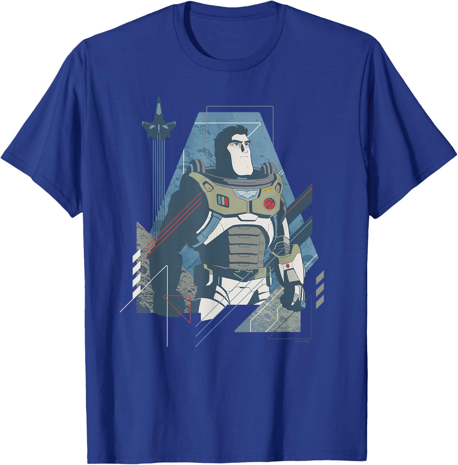Disney Pixar Lightyear Space Ranger and Spaceship T-Shirt - T-Shirt | Royal