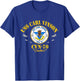 USS Carl Vinson (CVN-70) Aircraft Carrier Veteran Flag T-Shirt - T-Shirt | Royal