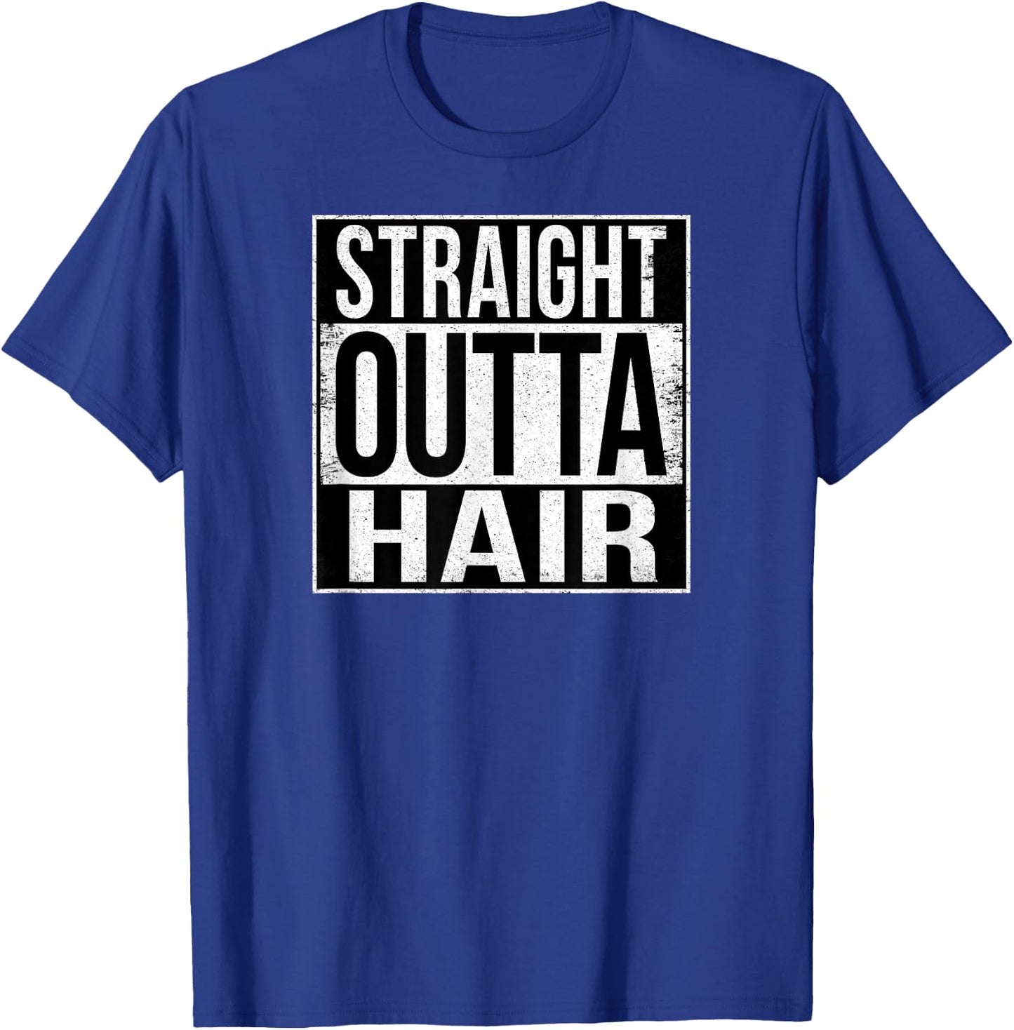 Straight Outta Hair T-Shirt - T-Shirt | Royal